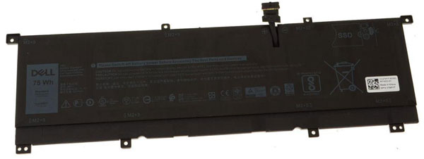 New Genuine OEM DELL 75Wh Battery XPS 15 9575 Precision 5530 2-in-1 Series  Notebook 8N0T7 08N0T7 TMFYT 0TMFYT 11.4V 6-Cell 8N0T7